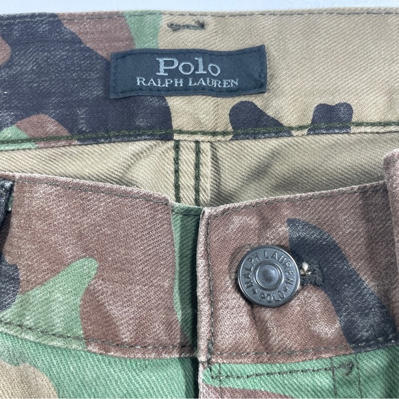 Polo Ralph Lauren Varick Slim Camo Jeans 35x32 - Picture 5 of 11